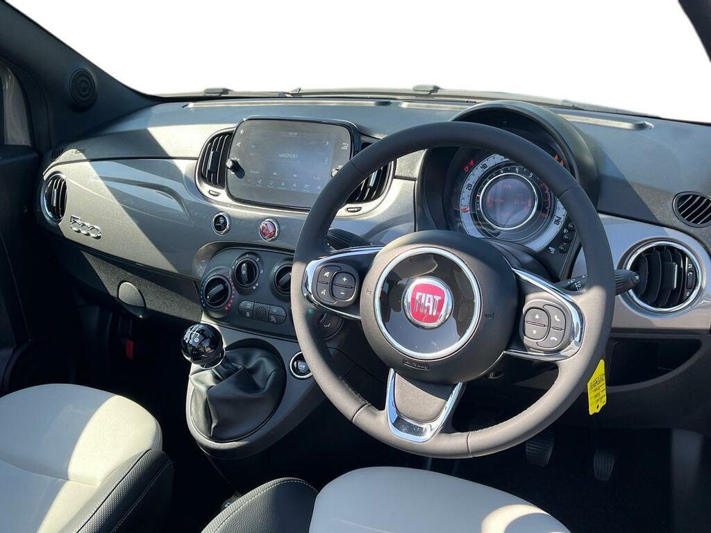 Fiat 500C 500 C Hey Google Mhev White #9