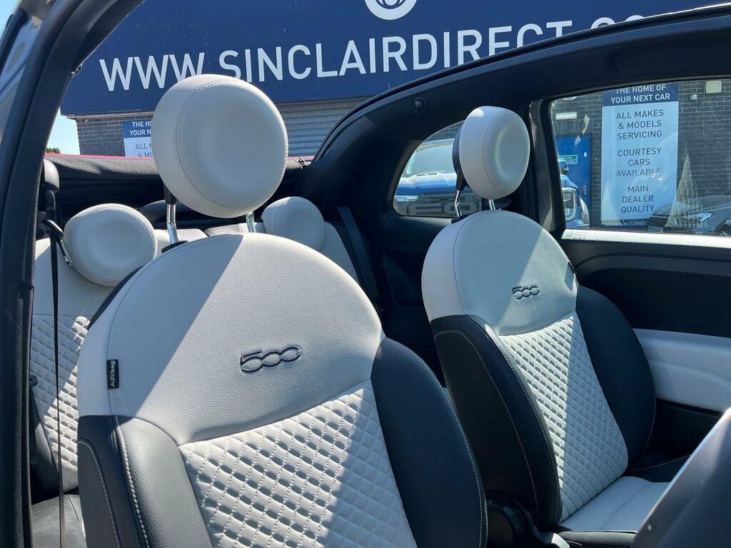 Fiat 500C 500 C Hey Google Mhev White #28
