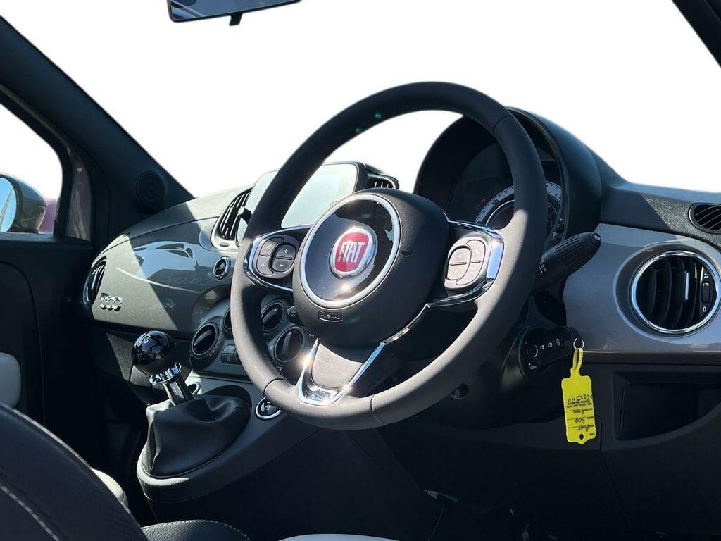 Fiat 500C 500 C Hey Google Mhev White #18