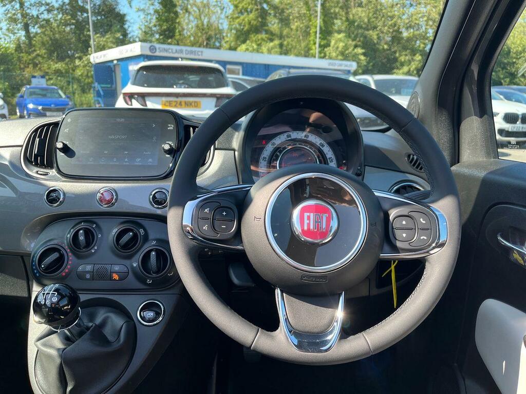 Fiat 500C 500 C Hey Google Mhev White #12