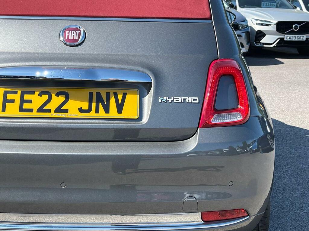 Fiat 500C 500 C Hey Google Mhev White #17