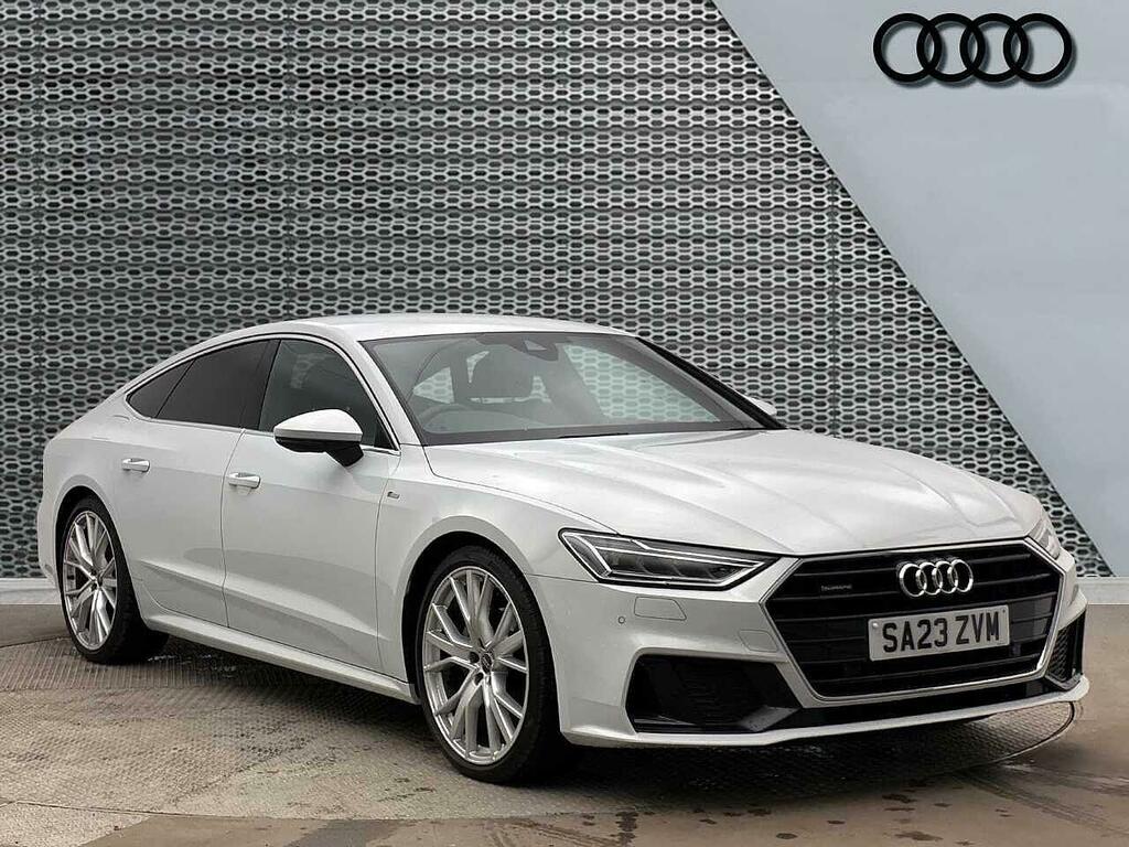 Audi A7 2.0 Tdi 40 S Line Sportback S Tronic Quattro Euro White