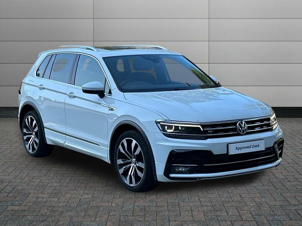 Volkswagen Tiguan 2.0 Tdi 150 4Motion R-line Dsg White