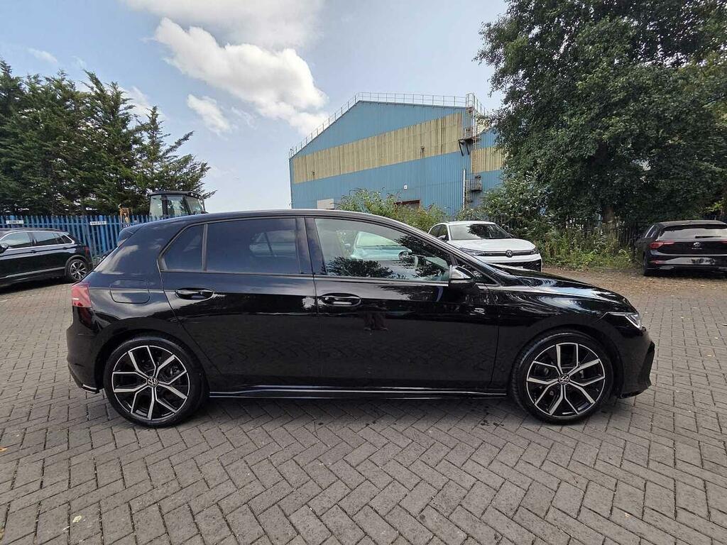 Volkswagen Golf 1.5 Etsi Mhev R-line Dsg Euro 6 Ss CN26WTF Black #4