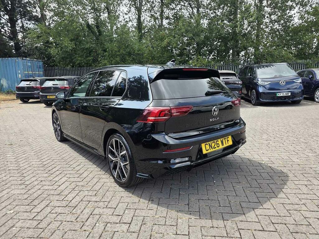 Volkswagen Golf 1.5 Etsi Mhev R-line Dsg Euro 6 Ss CN26WTF Black #3