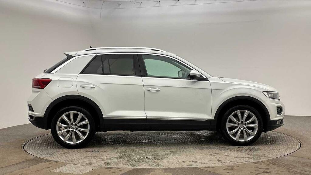 Volkswagen T-Roc 1.5 Tsi Evo Sel Dsg Euro 6 Ss RE69HHJ White #2