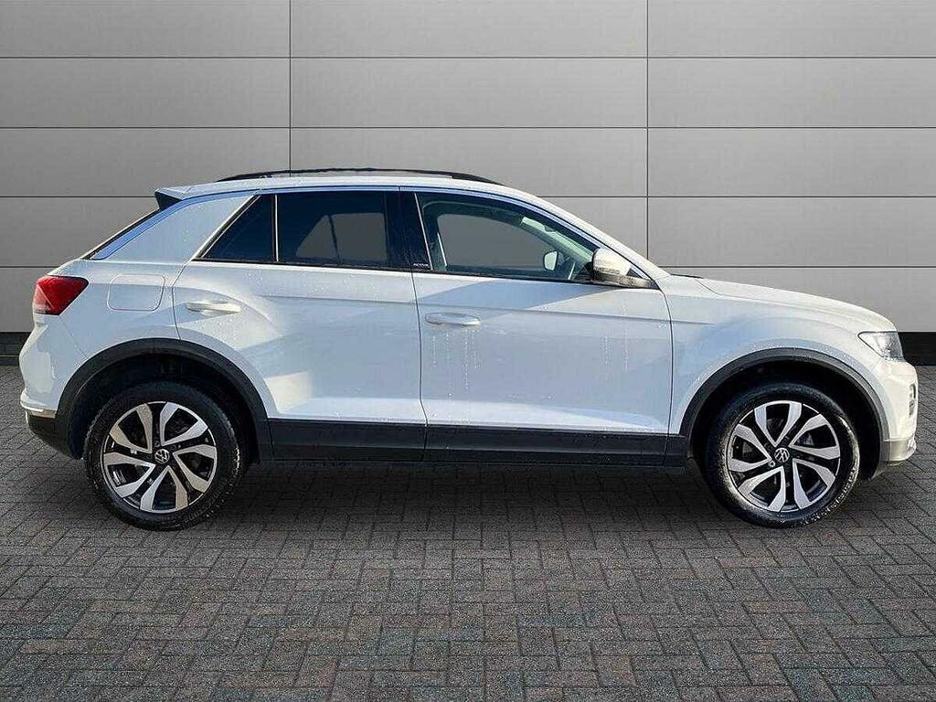 Volkswagen T-Roc 1.0 Tsi 110 Active Volkswagen Warranty White #4