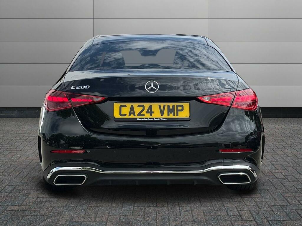 Mercedes-Benz C Class C 200 Amg Line Saloon Black #6
