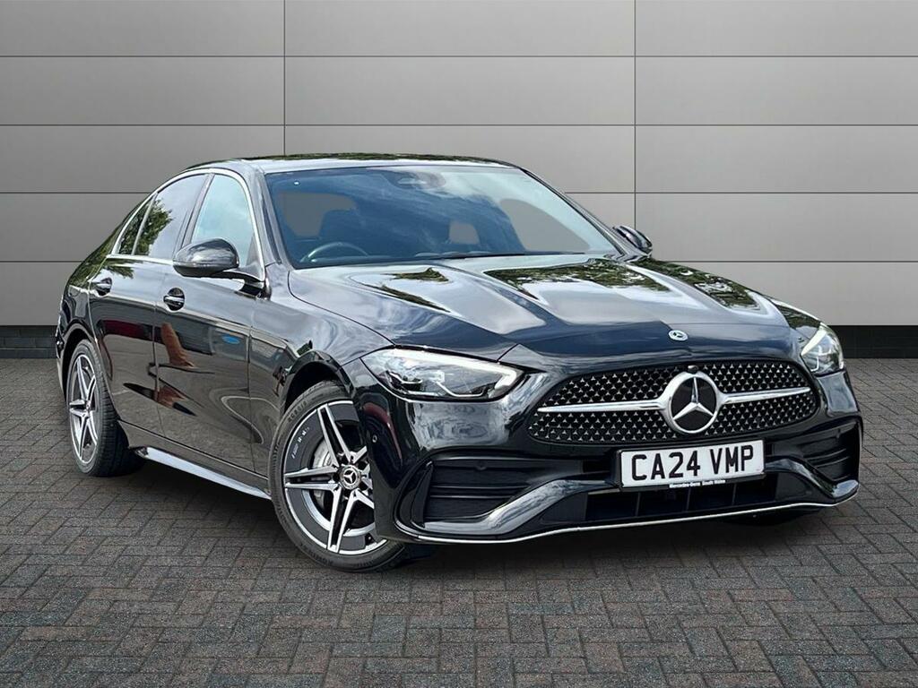 Mercedes-Benz C Class C 200 Amg Line Saloon Black