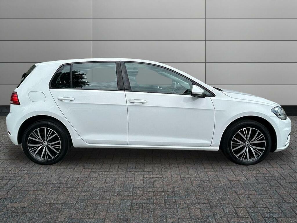 Volkswagen Golf 1.6 Tdi Se Nav Euro 6 Ss White #5