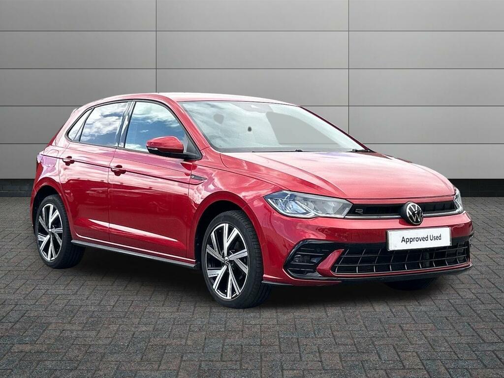 Volkswagen Polo 1.0 Tsi R-line Dsg Euro 6 Ss Red