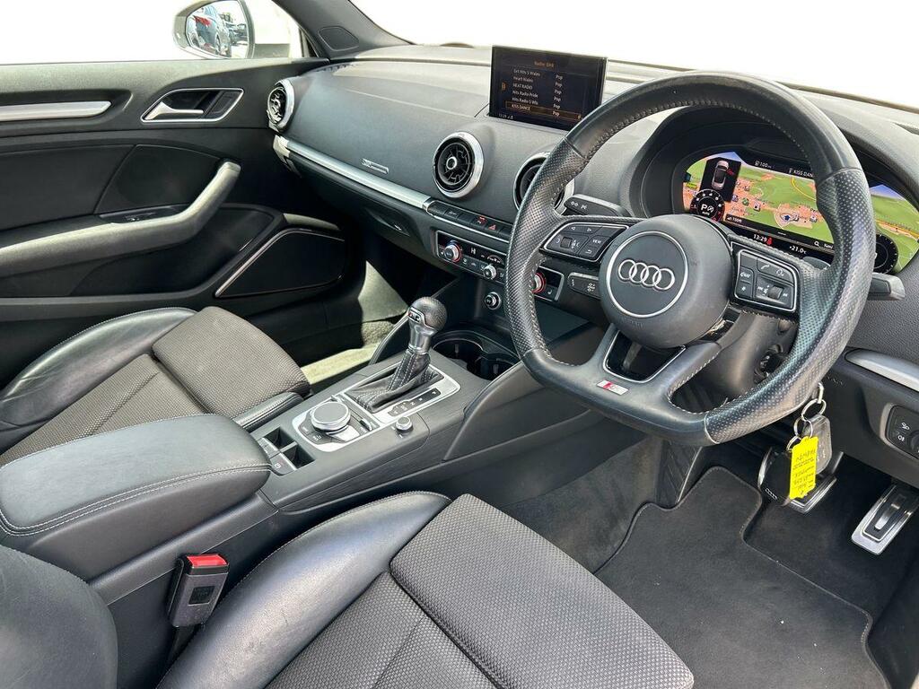 Audi A3 Cabriolet 2018 2.0 Tdi S Line Convertible S Troni White #19