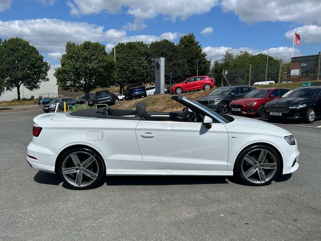 Audi A3 Cabriolet 2018 2.0 Tdi S Line Convertible S Troni White #40