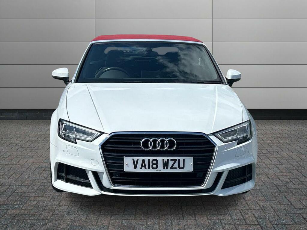 Audi A3 Cabriolet 2018 2.0 Tdi S Line Convertible S Troni White #7