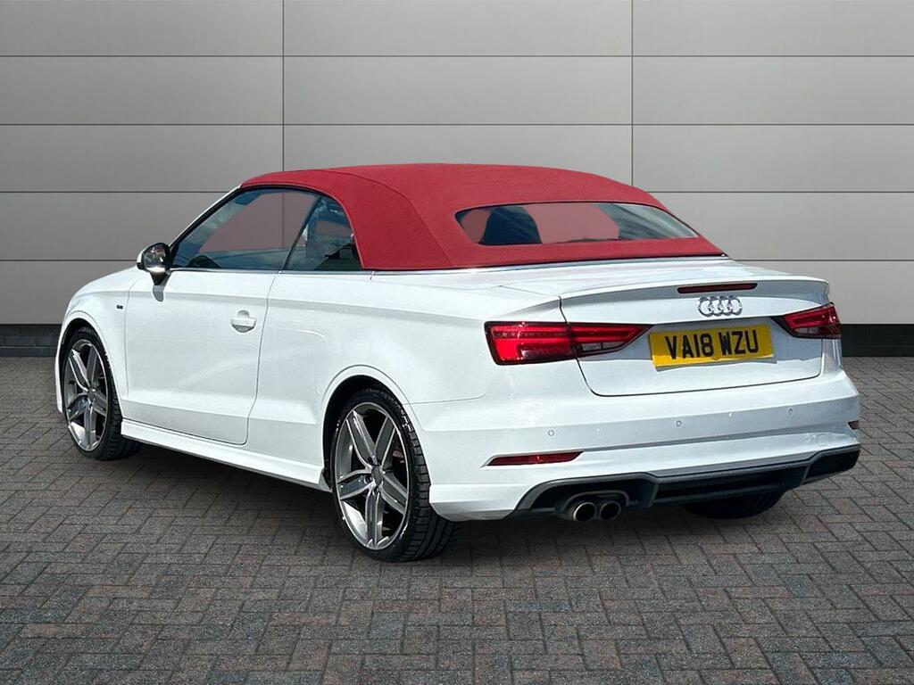 Audi A3 Cabriolet 1.5 Tfsi Cod S Line Convertible S Troni White #2