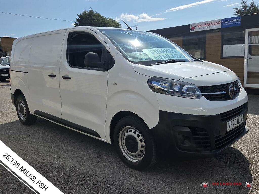 Vauxhall Vivaro 2.0 Turbo D 3100 Edition Panel Van Manu White