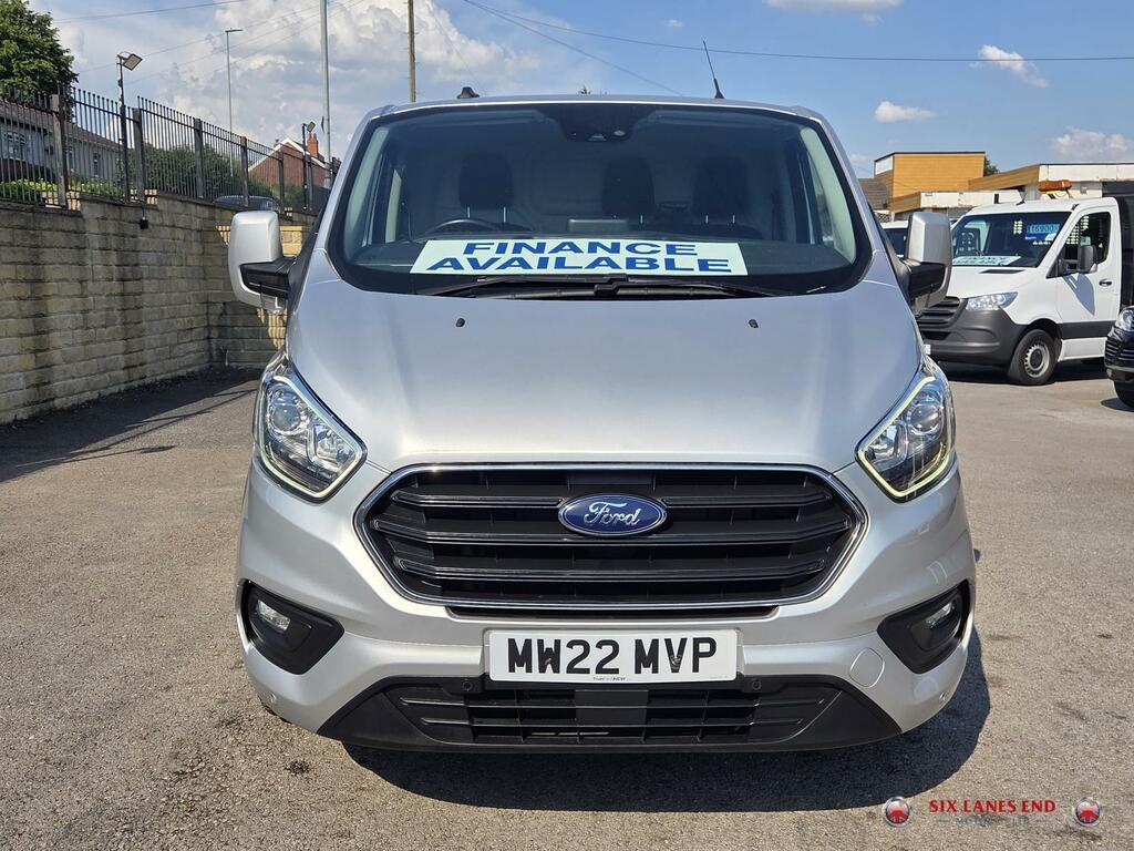 Ford Transit Custom 2.0 340 Ecoblue Mhev Limited Panel Van MW22MVP Silver #3