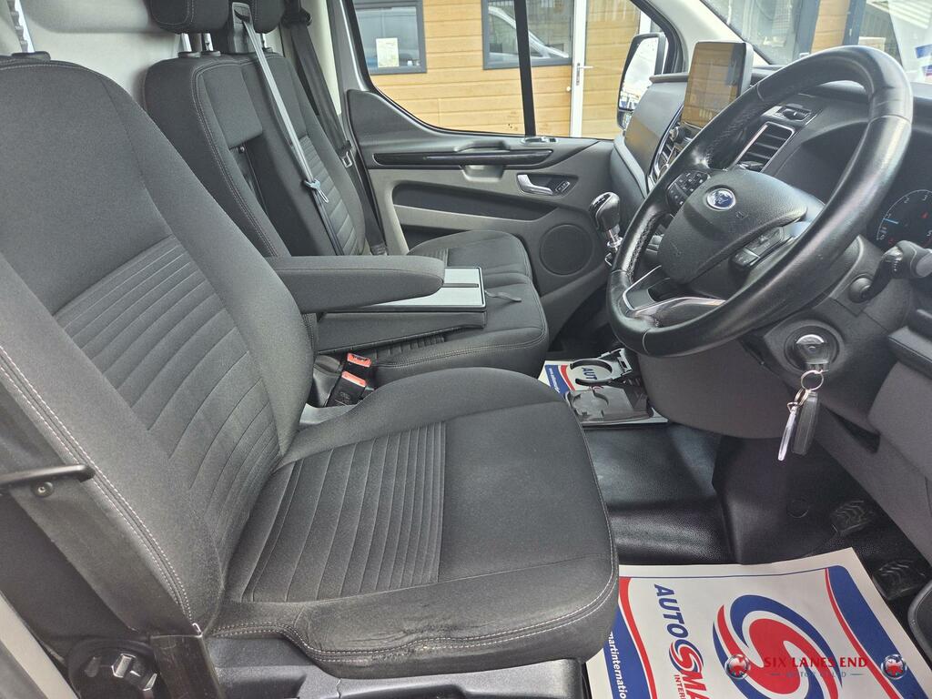 Ford Transit Custom 2.0 340 Ecoblue Mhev Limited Panel Van MW22MVP Silver #2