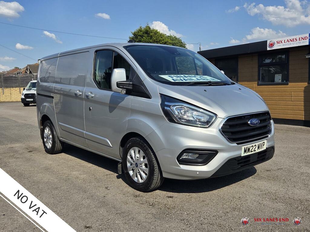 Ford Transit Custom 2.0 340 Ecoblue Mhev Limited Panel Van Silver