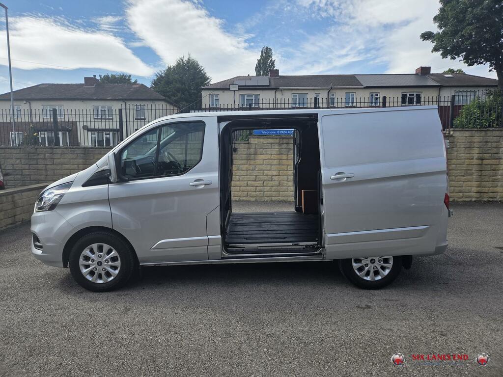 Ford Transit Custom 2.0 340 Ecoblue Mhev Limited Panel Van MW22MVP Silver #4