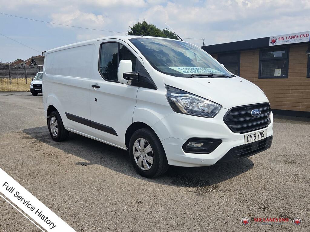 Ford Transit Custom 2.0 280 Ecoblue Trend Panel Van White