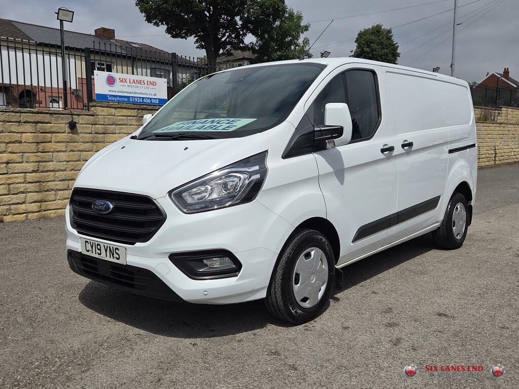 Ford Transit Custom 2.0 280 Ecoblue Trend Panel Van CY19YNS White #6