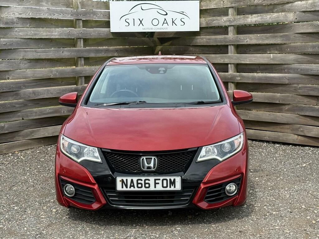 Honda Civic 1.6 I-dtec Se Plus Navi Euro 5 Ss Red #3