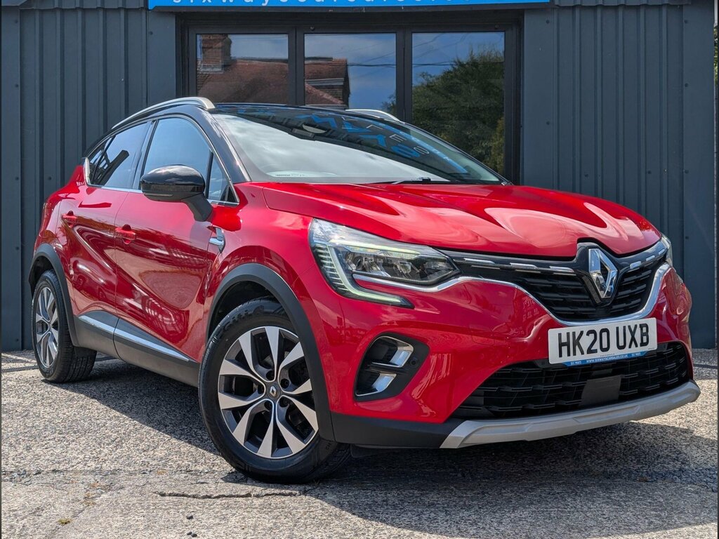 Renault Captur 1.3 Tce S Edition Edc Euro 6 Ss HK20UXB Red #3