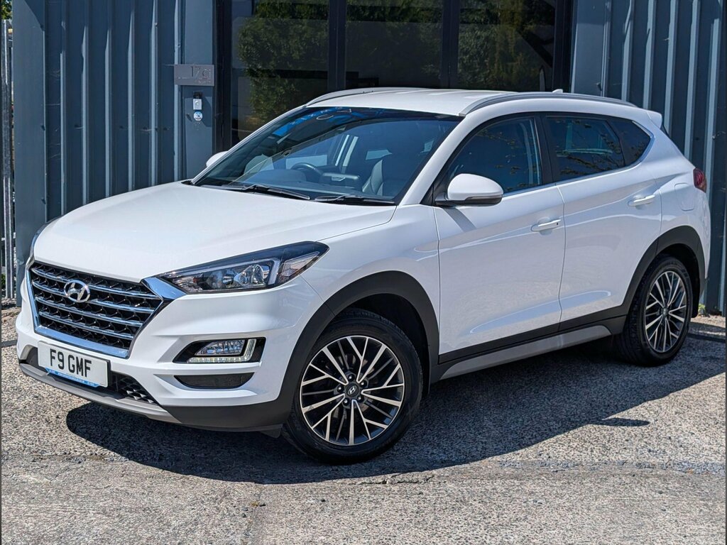 Hyundai Tucson 1.6 Crdi Premium Euro 6 Ss F9GMF White #5