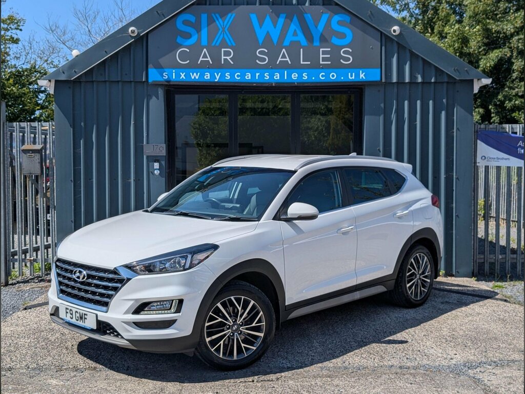 Hyundai Tucson 1.6 Crdi Premium Euro 6 Ss F9GMF White #4