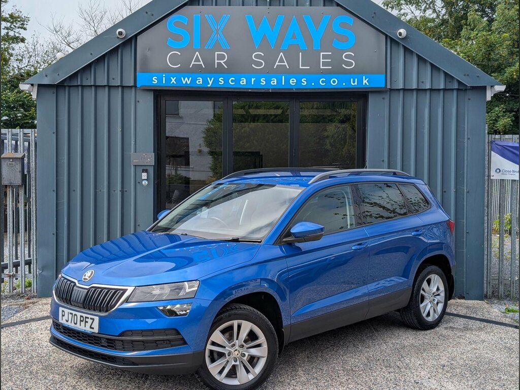 Skoda Karoq 1.5 Tsi Act Se Technology Dsg Euro 6 Ss PJ70PFZ Blue #4