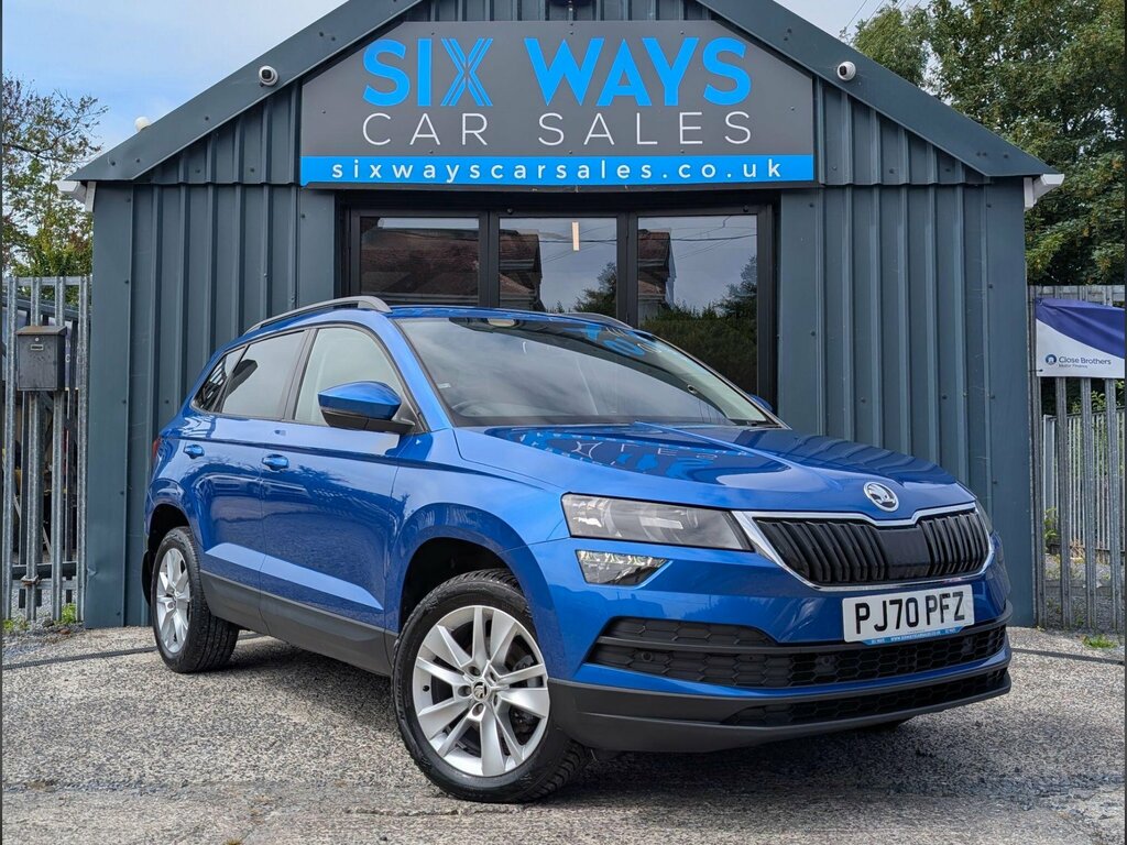 Skoda Karoq 1.5 Tsi Act Se Technology Dsg Euro 6 Ss PJ70PFZ Blue #3