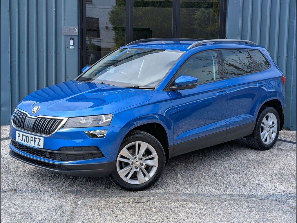 Skoda Karoq 1.5 Tsi Act Se Technology Dsg Euro 6 Ss PJ70PFZ Blue #5