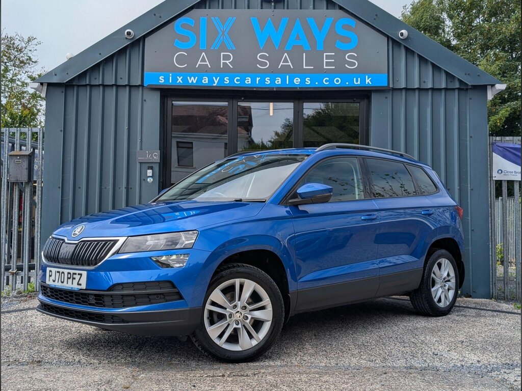 Skoda Karoq 1.5 Tsi Act Se Technology Dsg Euro 6 Ss PJ70PFZ Blue #6