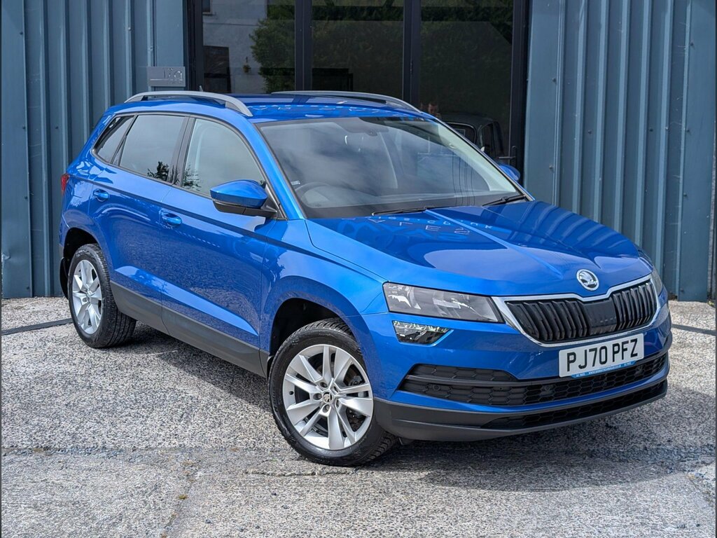 Skoda Karoq 1.5 Tsi Act Se Technology Dsg Euro 6 Ss PJ70PFZ Blue #2