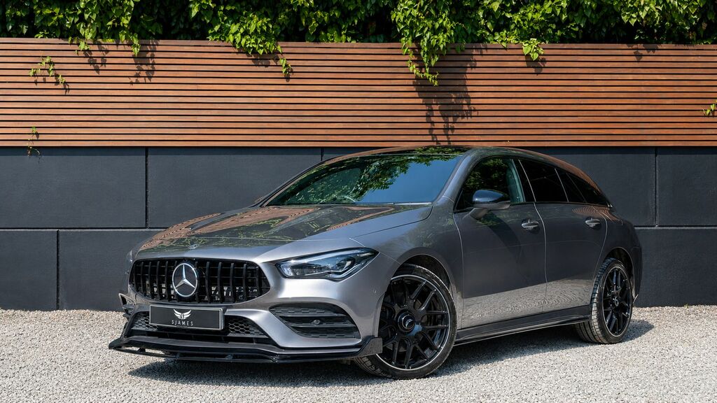 Mercedes-Benz CLA Class 2022 1.3 Cla250e 15.6Kwh Amg Line Night Edition P Grey
