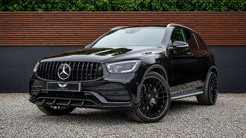 Mercedes-Benz GLC Class 2020 2.0 Glc220d Amg Line Premium Suv LS70YLB Black