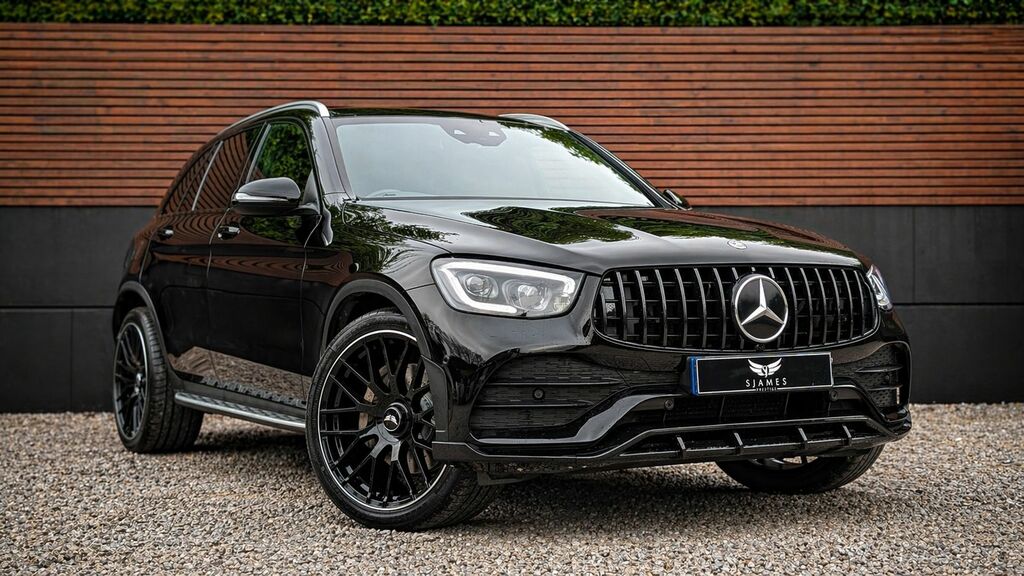 Mercedes-Benz GLC Class 2020 2.0 Glc220d Amg Line Premium Suv LS70YLB Black #4
