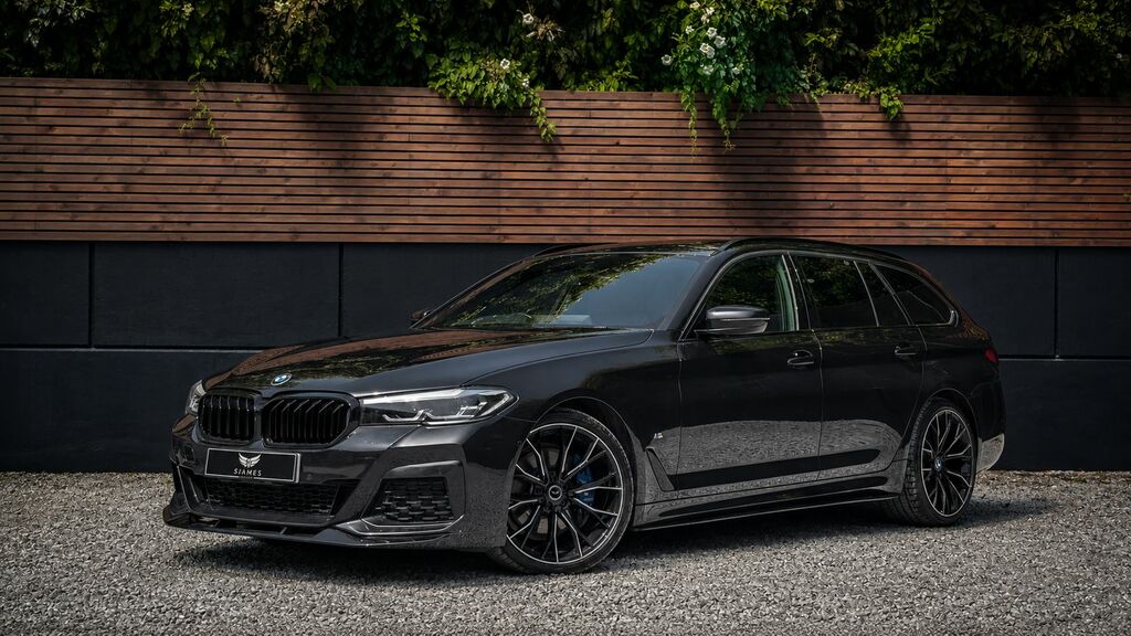 BMW 5 Series 2021 2.0 530E 12Kwh M Sport Touring Plu Black