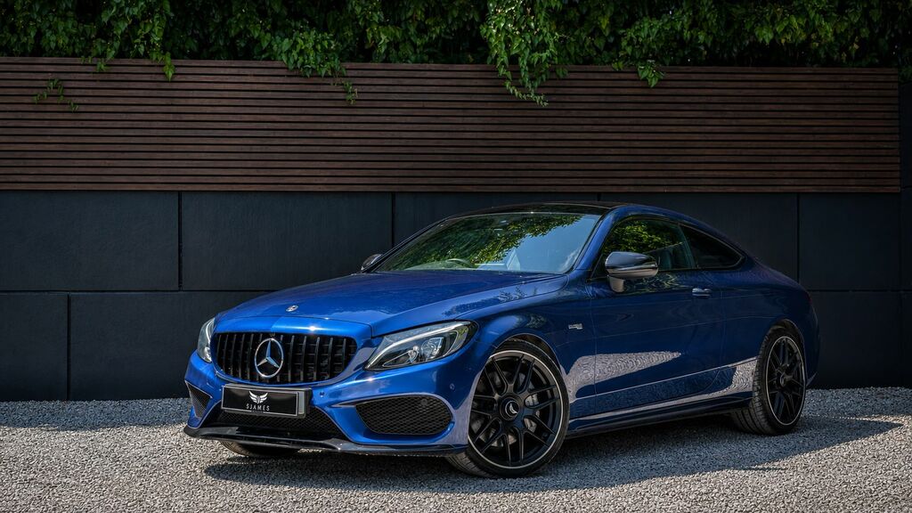 Mercedes-Benz C Class 2018 3.0 C43 V6 Amg Premium Coupe G-t Blue