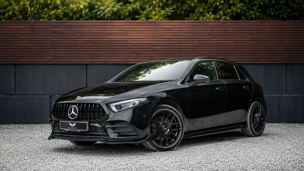 Mercedes-Benz A Class 2022 1.3 A200 Amg Line Edition Premium Hatchback Black