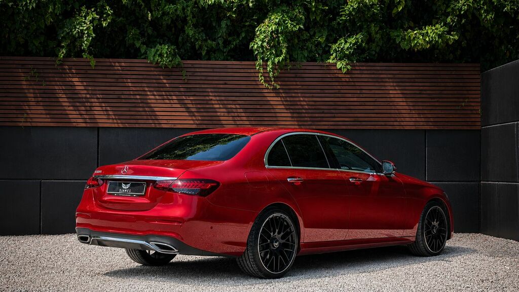 Mercedes-Benz E Class 2021 2.0 E220d Amg Line Premium Saloon Diese LR21YCX Red #6