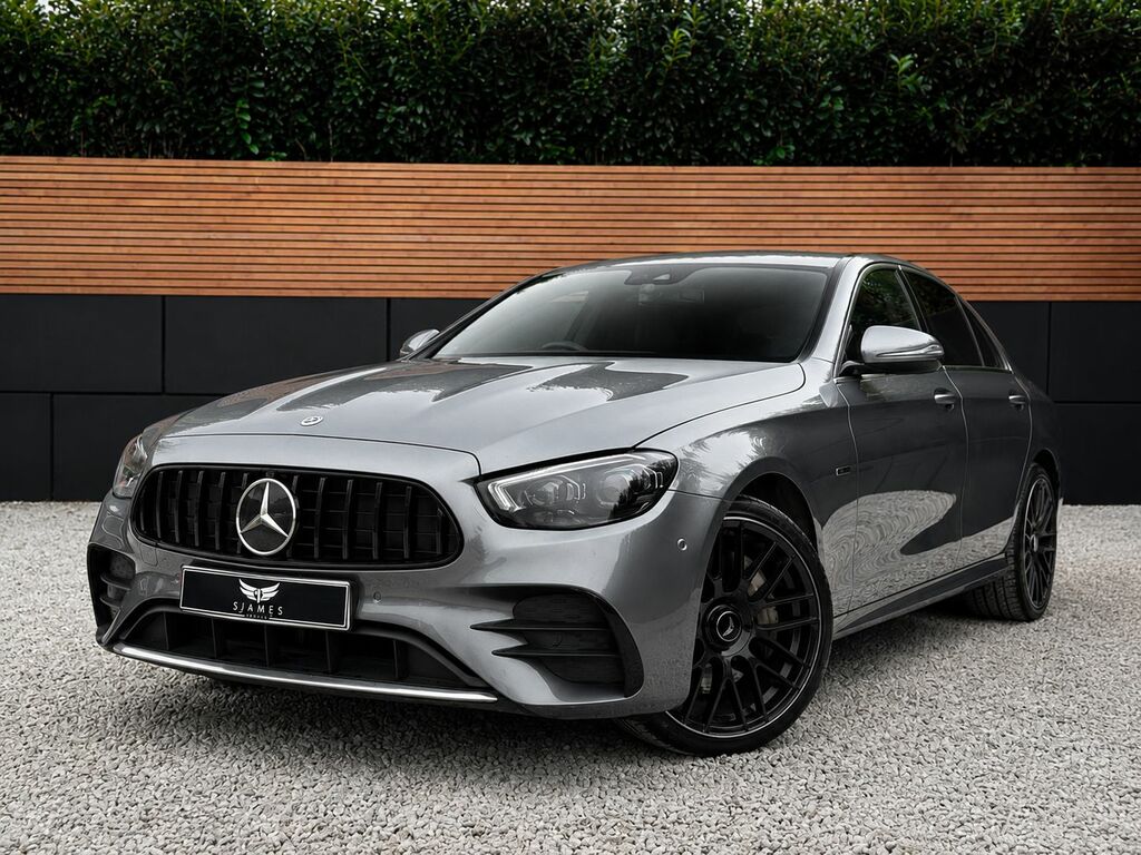 Mercedes-Benz E Class 2020 2.0 E300de 13.5Kwh Amg Line Saloon LK02UKK Grey