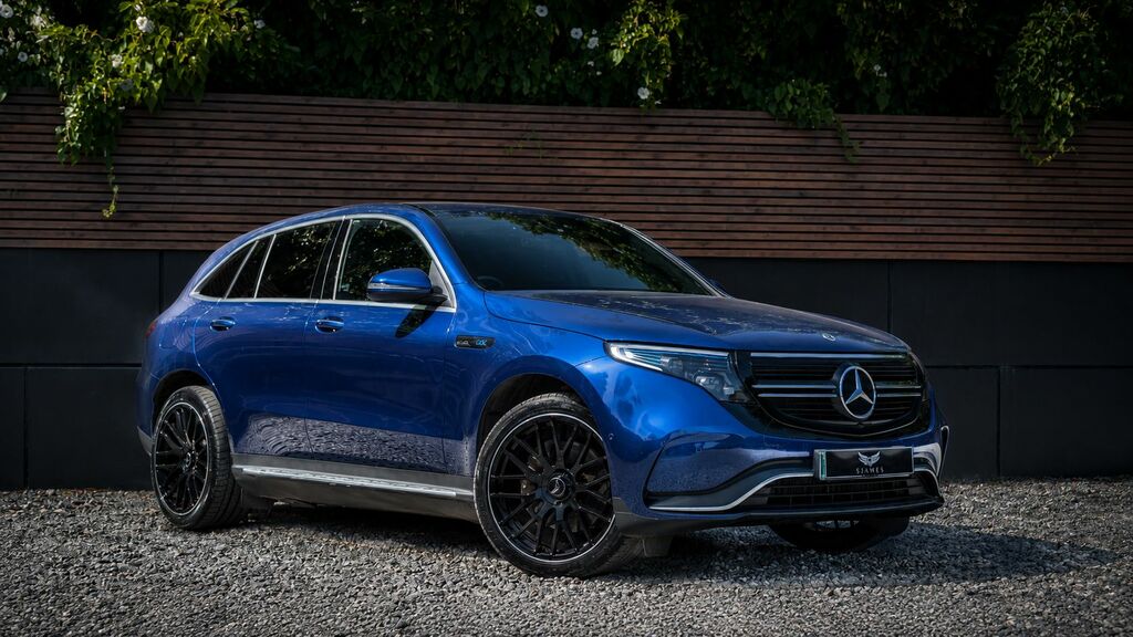 Mercedes-Benz EQC 2020 Eqc 400 80Kwh Amg Line Premium Suv Elec KM70JXO Blue #4