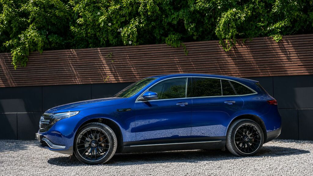 Mercedes-Benz EQC 2020 Eqc 400 80Kwh Amg Line Premium Suv Elec KM70JXO Blue #2