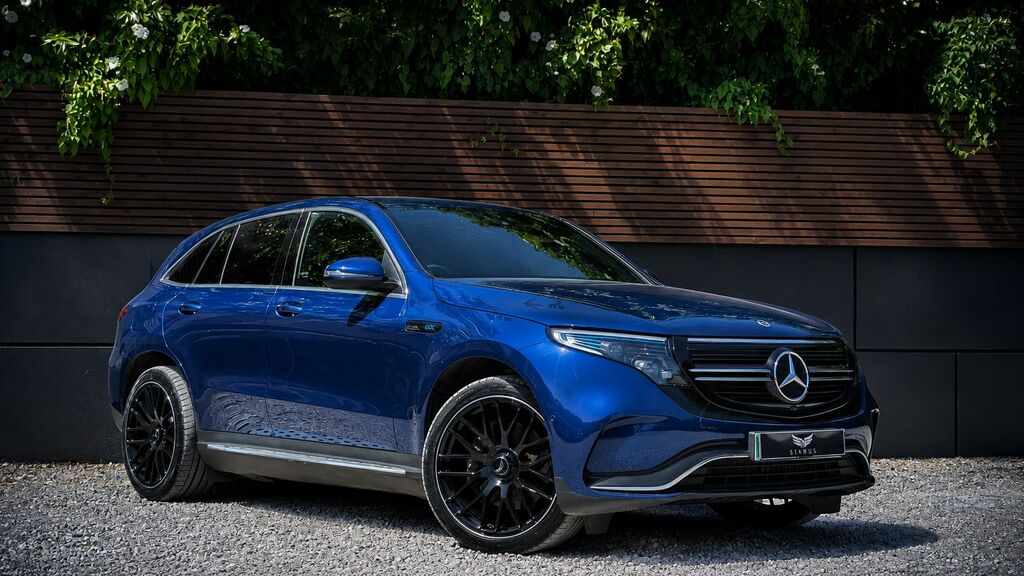 Mercedes-Benz EQC 2020 Eqc 400 80Kwh Amg Line Premium Suv Elec KM70JXO Blue #3
