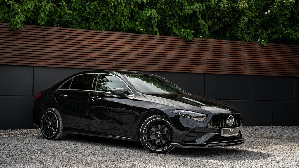 Mercedes-Benz A Class 2023 1.3 A250e 15.6Kwh Amg Line Executive Saloon LO23AXW Black #4