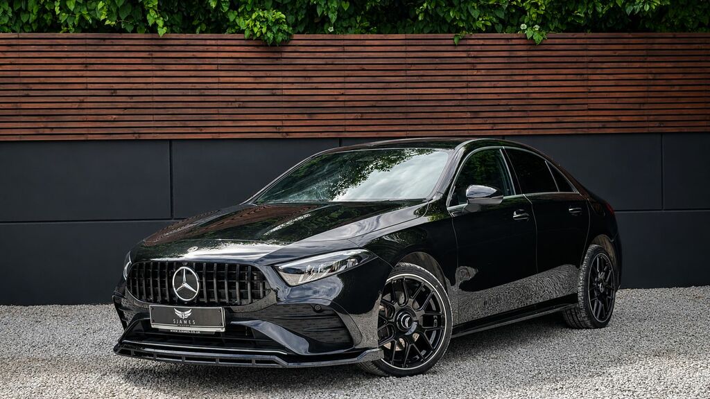 Mercedes-Benz A Class 2023 1.3 A250e 15.6Kwh Amg Line Executive Saloon Black