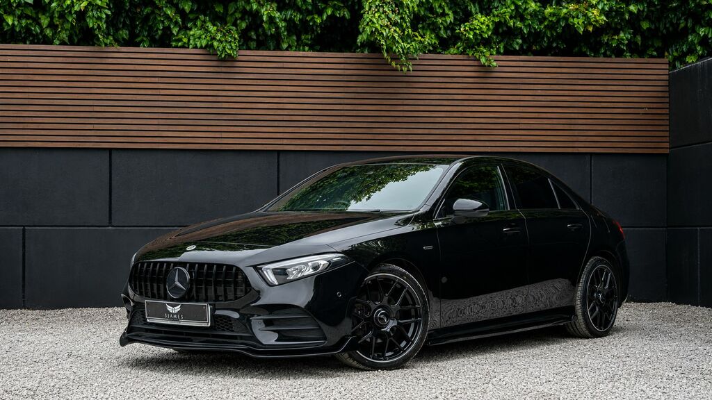 Mercedes-Benz A Class 2022 1.3 A200 Amg Line Edition Executive Saloon Black