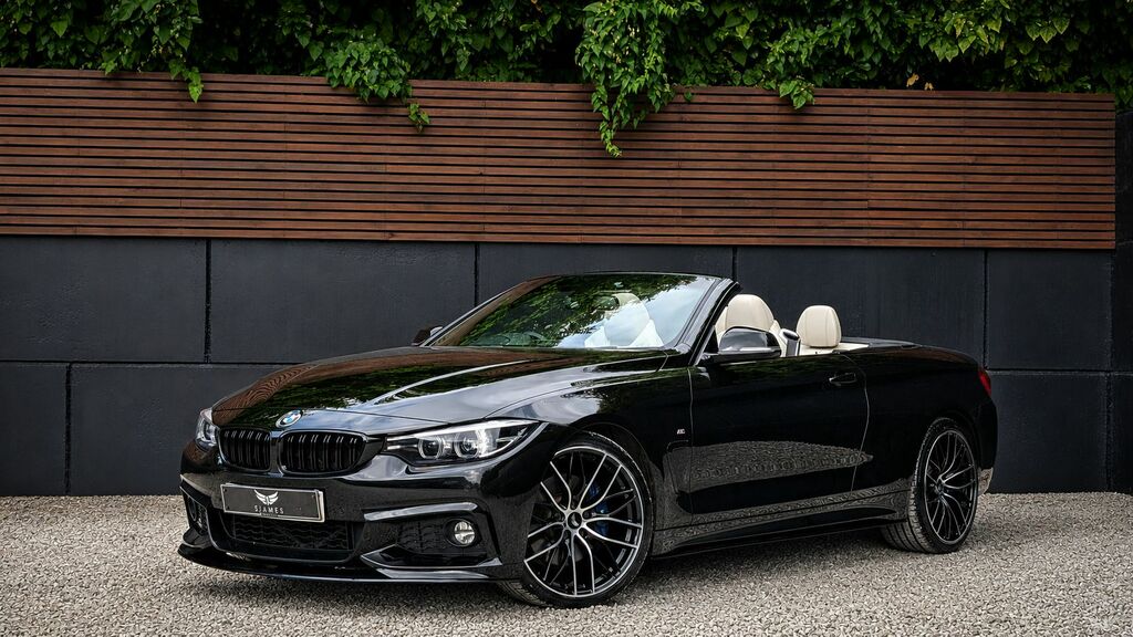 BMW 4 Series 2018 2.0 420I Gpf M Sport Convertible A Black
